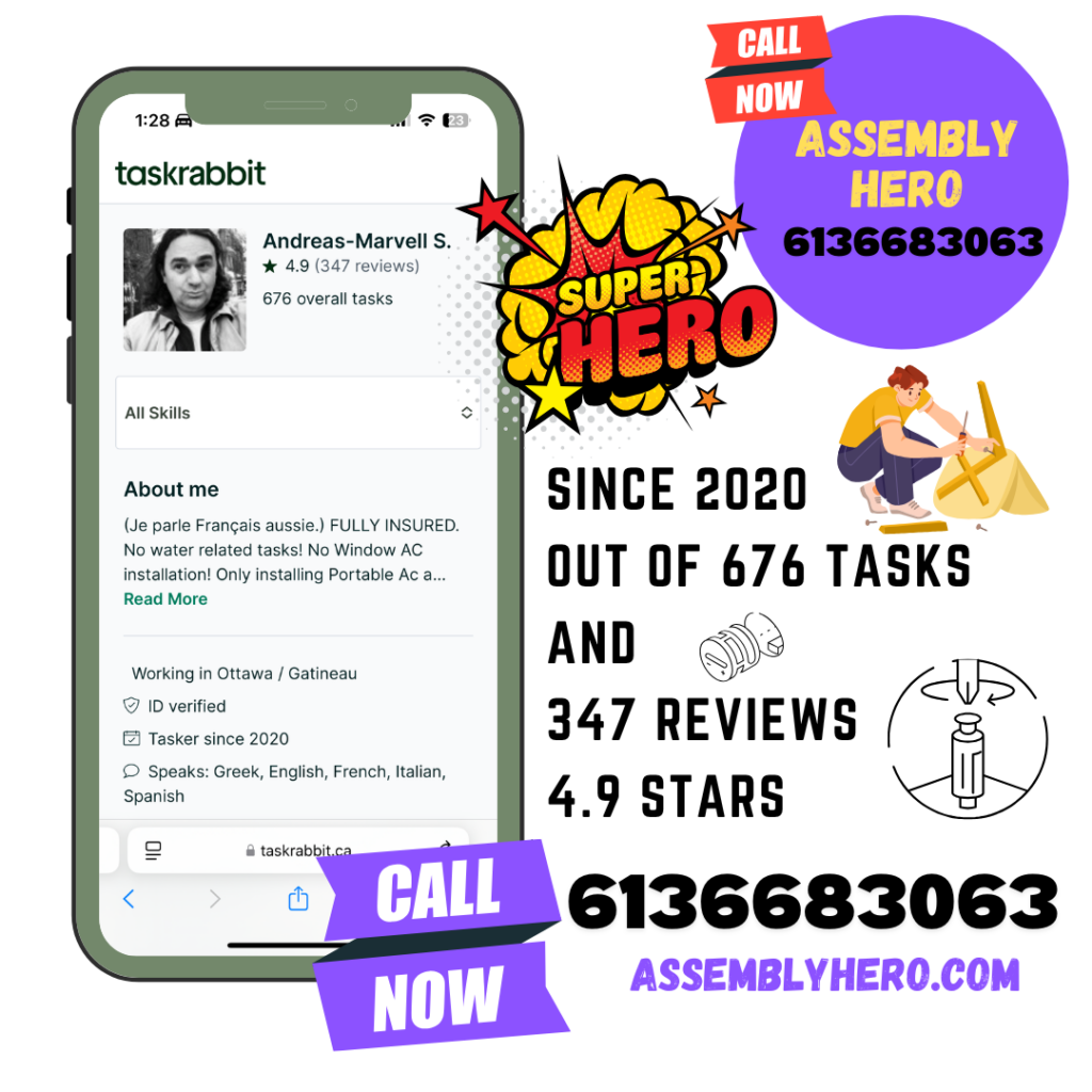 Furniture Assembly Phone number in Ottawa Gatineau area